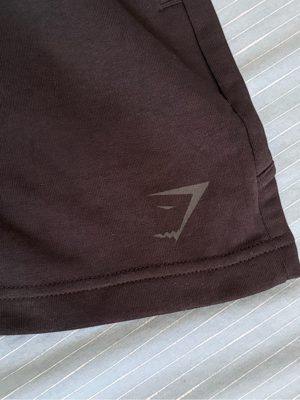 Gymshark Black Power Shorts (Oversized Fit)
